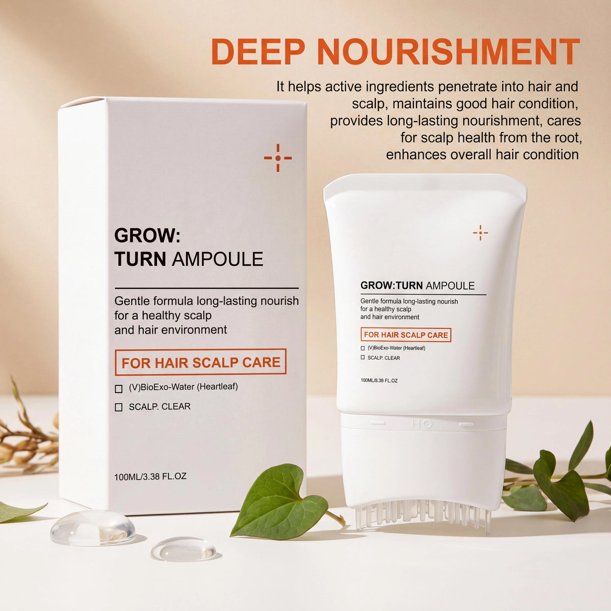 Qyla Step Hair Conditioner with Built-In Brush